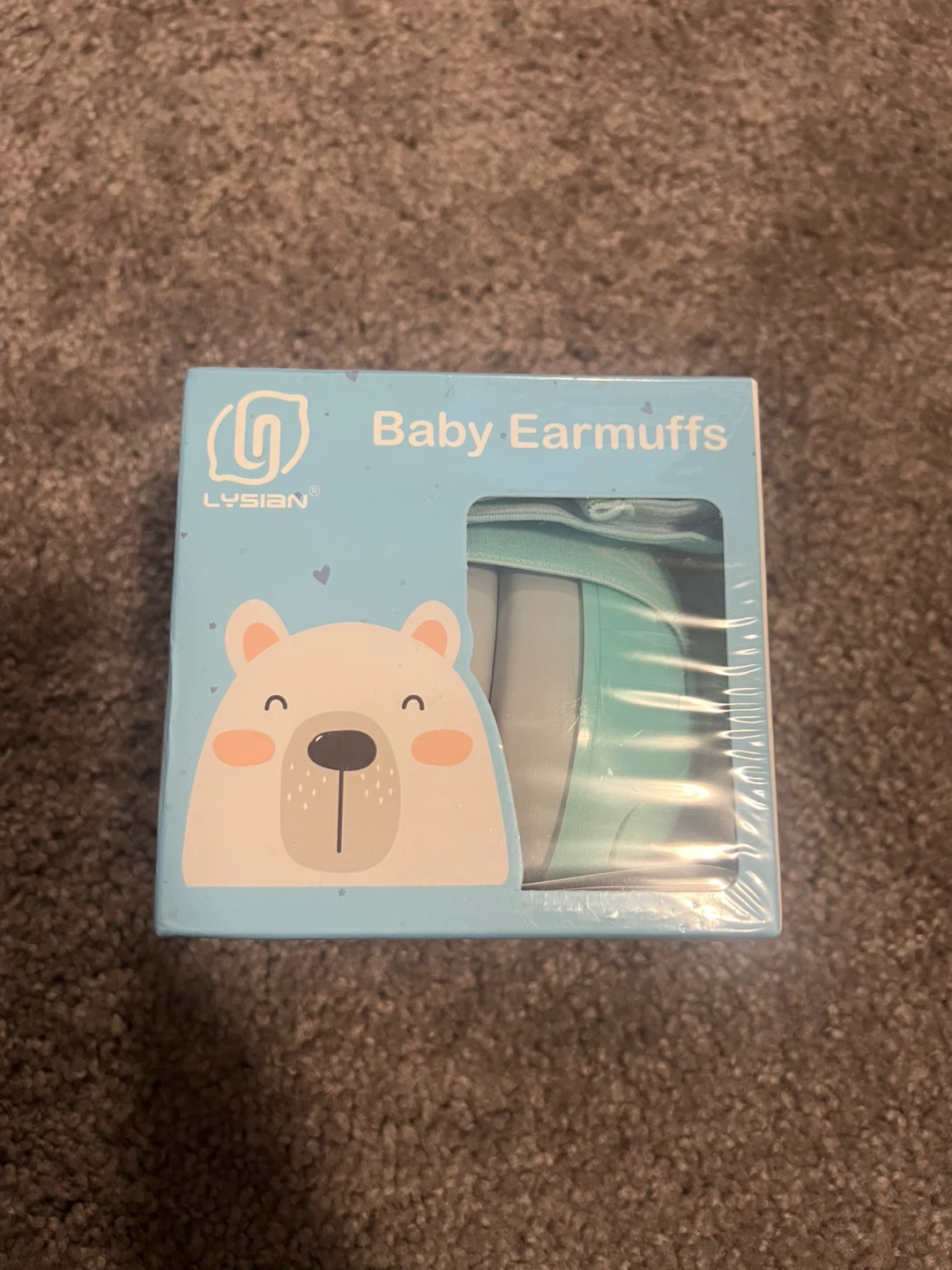 Lysian Baby Earmuffs - Blue/Green