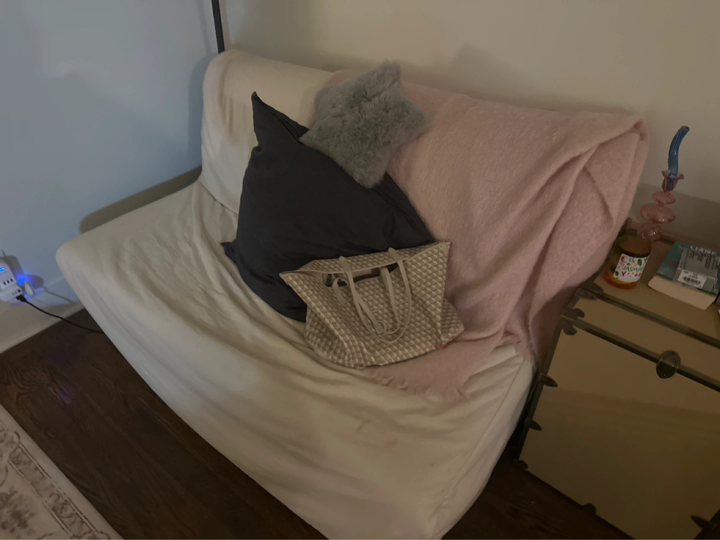IKEA LYCKSELE LÖVAS Sleeper Sofa, Ransta Natural - photo 2