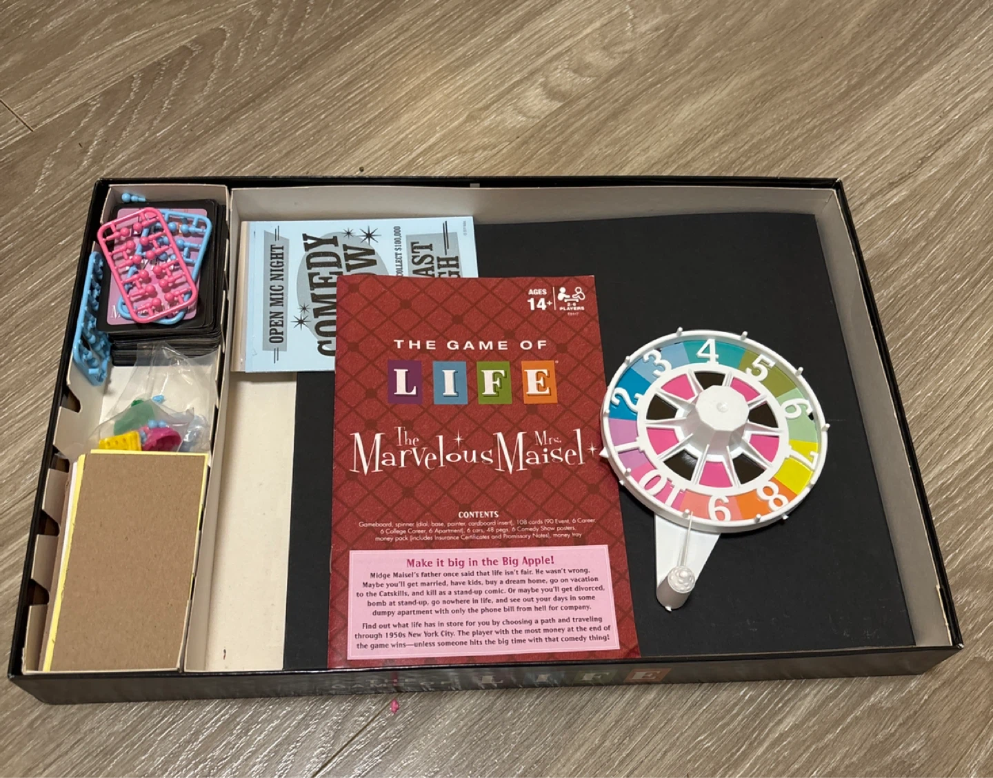 The Game of Life: The Marvelous Mrs. Maisel Edition Board Game - photo 2