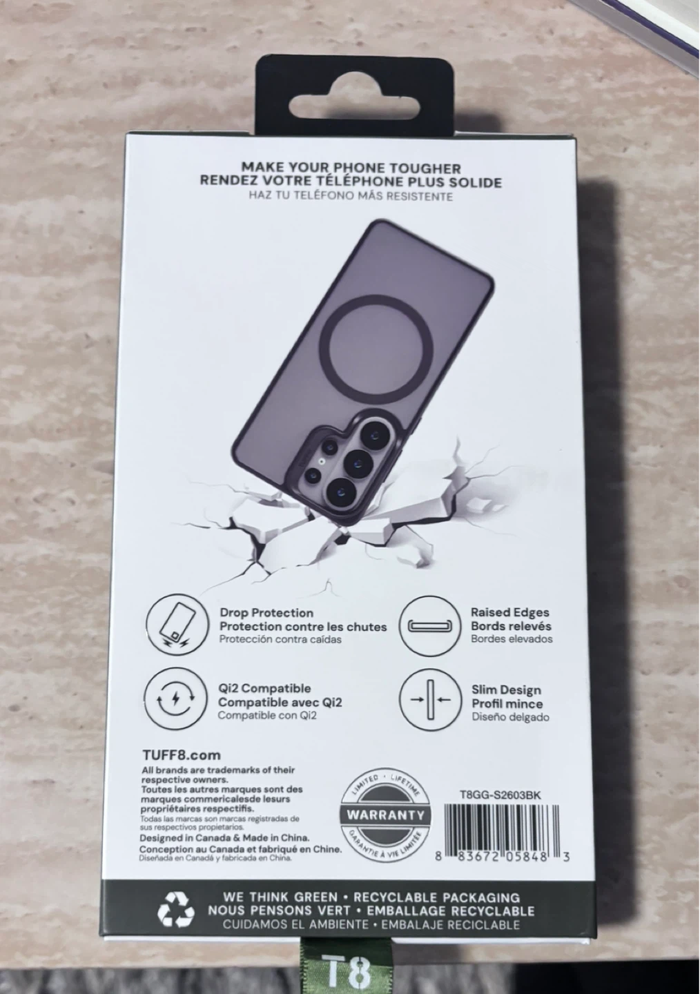 TUFF8 GlideGuard Case for Samsung Galaxy S26 Ultra - photo 3