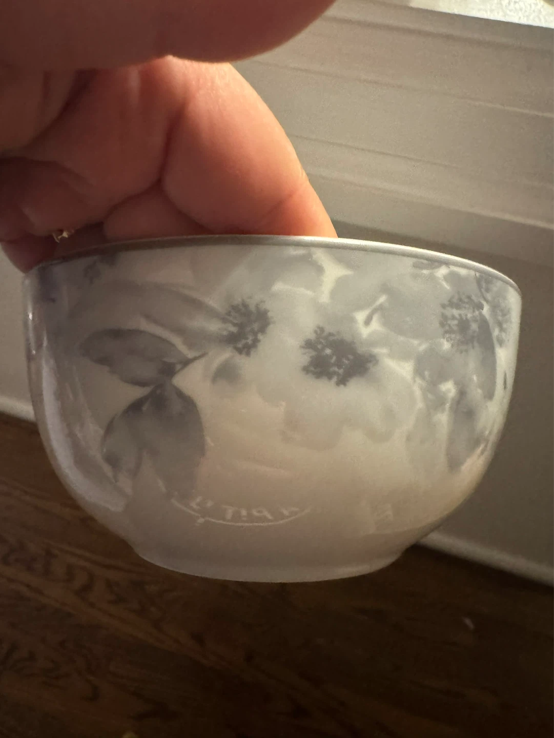 Set of 5 Over and Back Porcelain Bowls