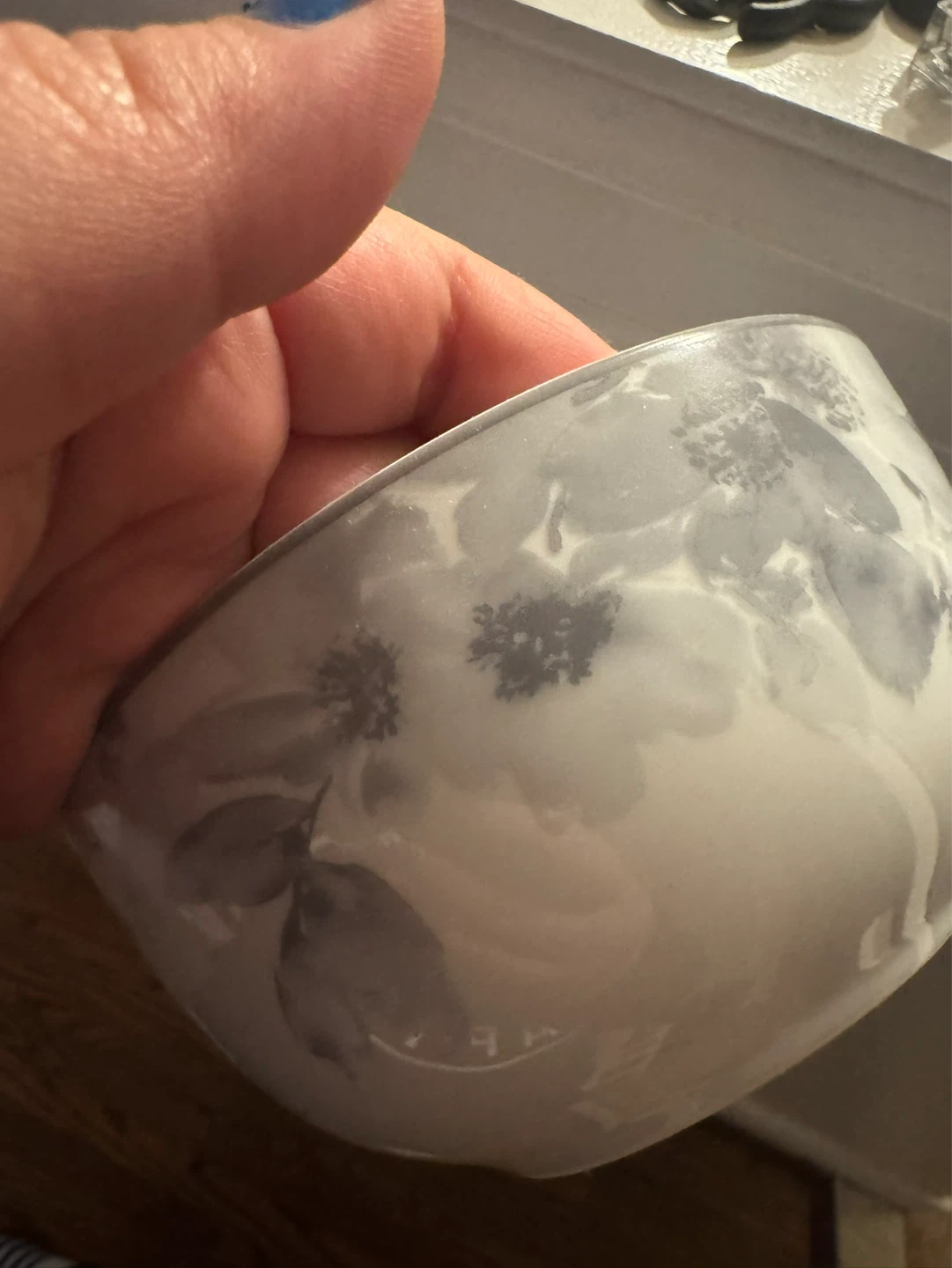 Set of 5 Over and Back Porcelain Bowls - photo 4