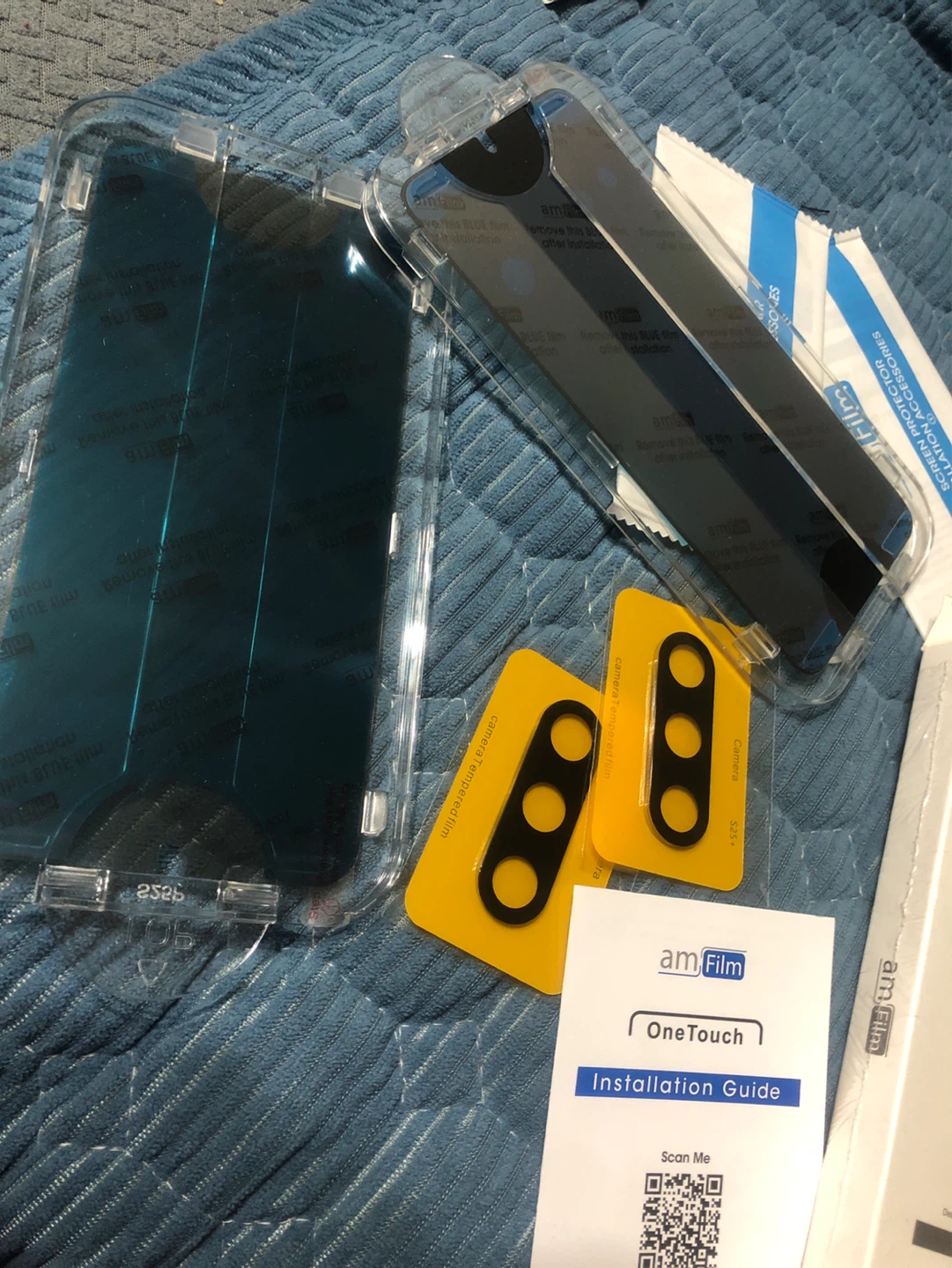 New-screen protector (2+2) for Samsung Galaxy S25 6.2" - photo 4