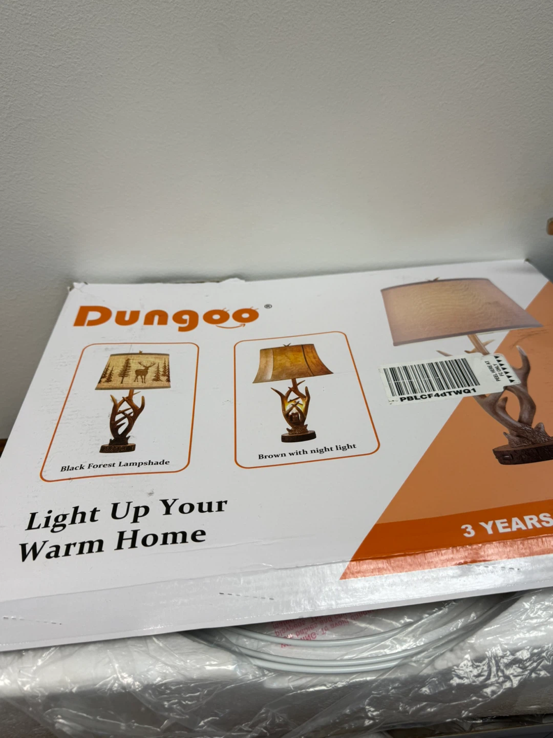 Dungoo Black Forest Lampshade with Night Light