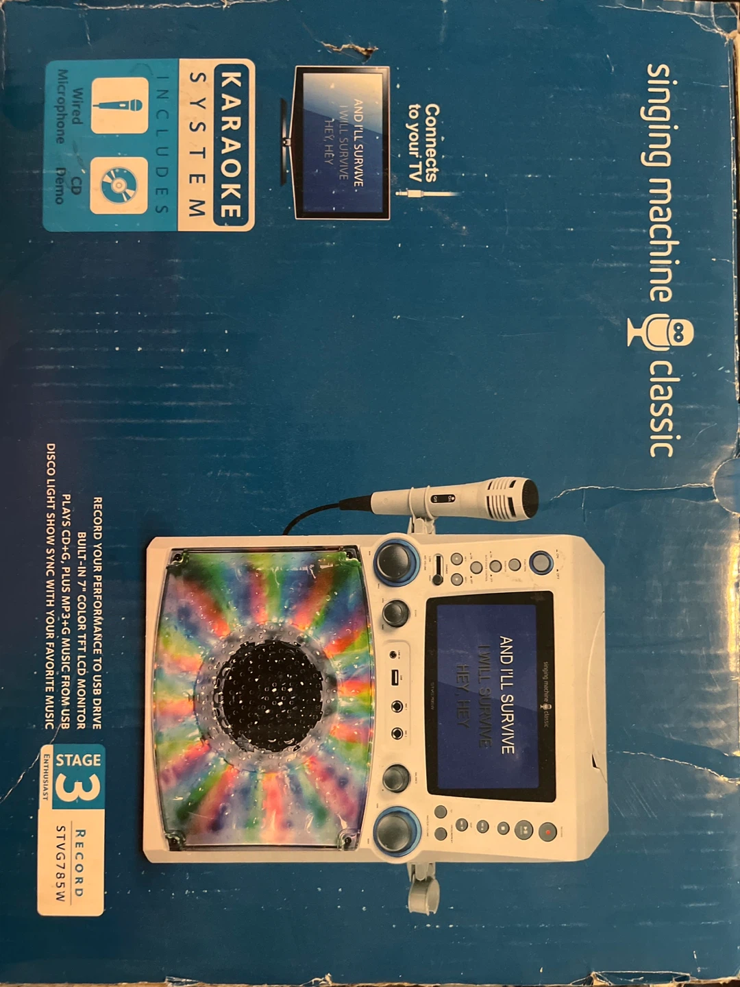 Singing Machine Classic Karaoke System STVG785W - photo 3