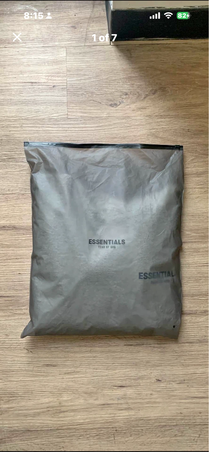 New Essentials Fear of God Grey Hoodie - photo 4
