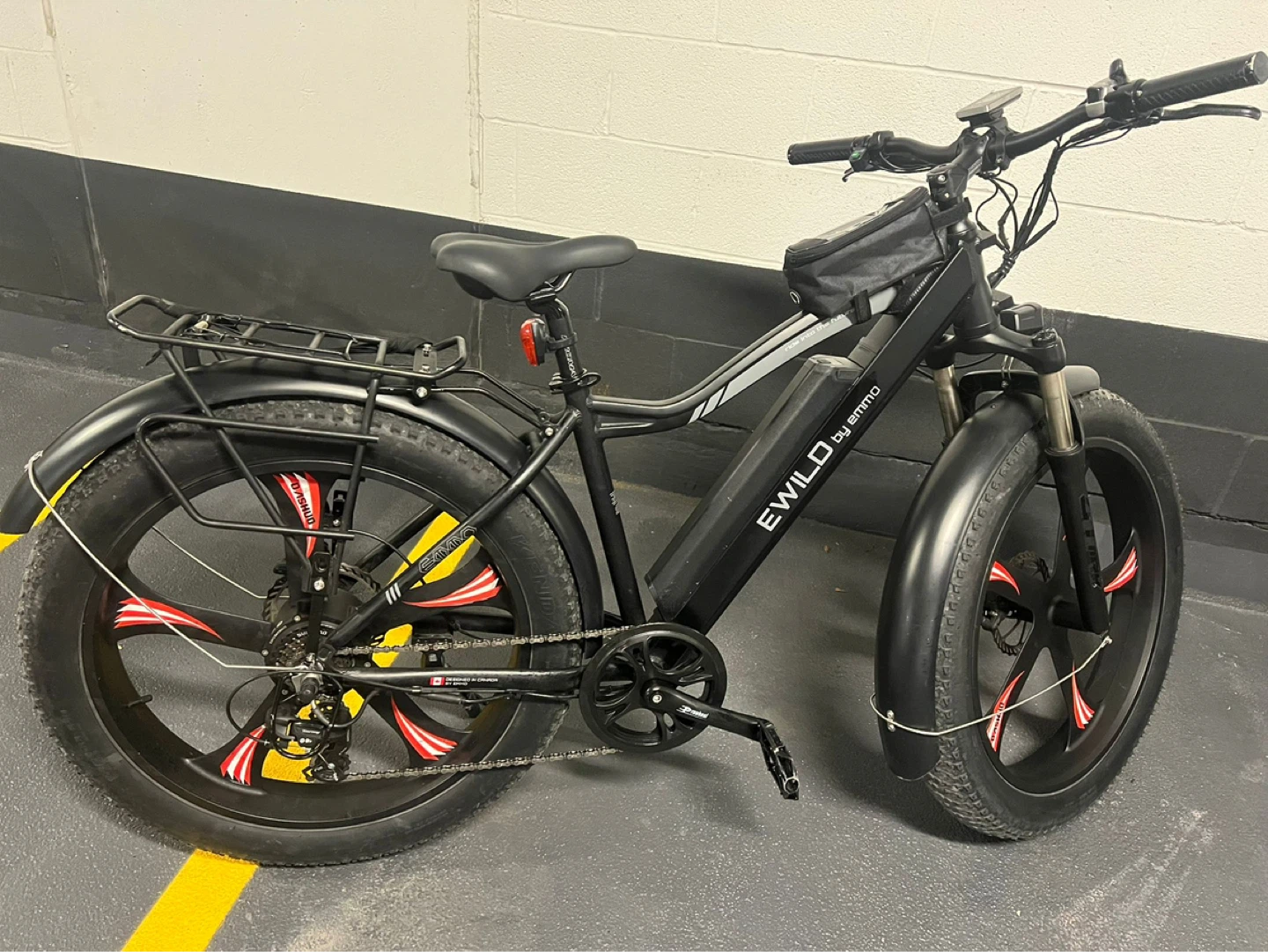 EWILD Electric Fat Tire Bike - photo 3