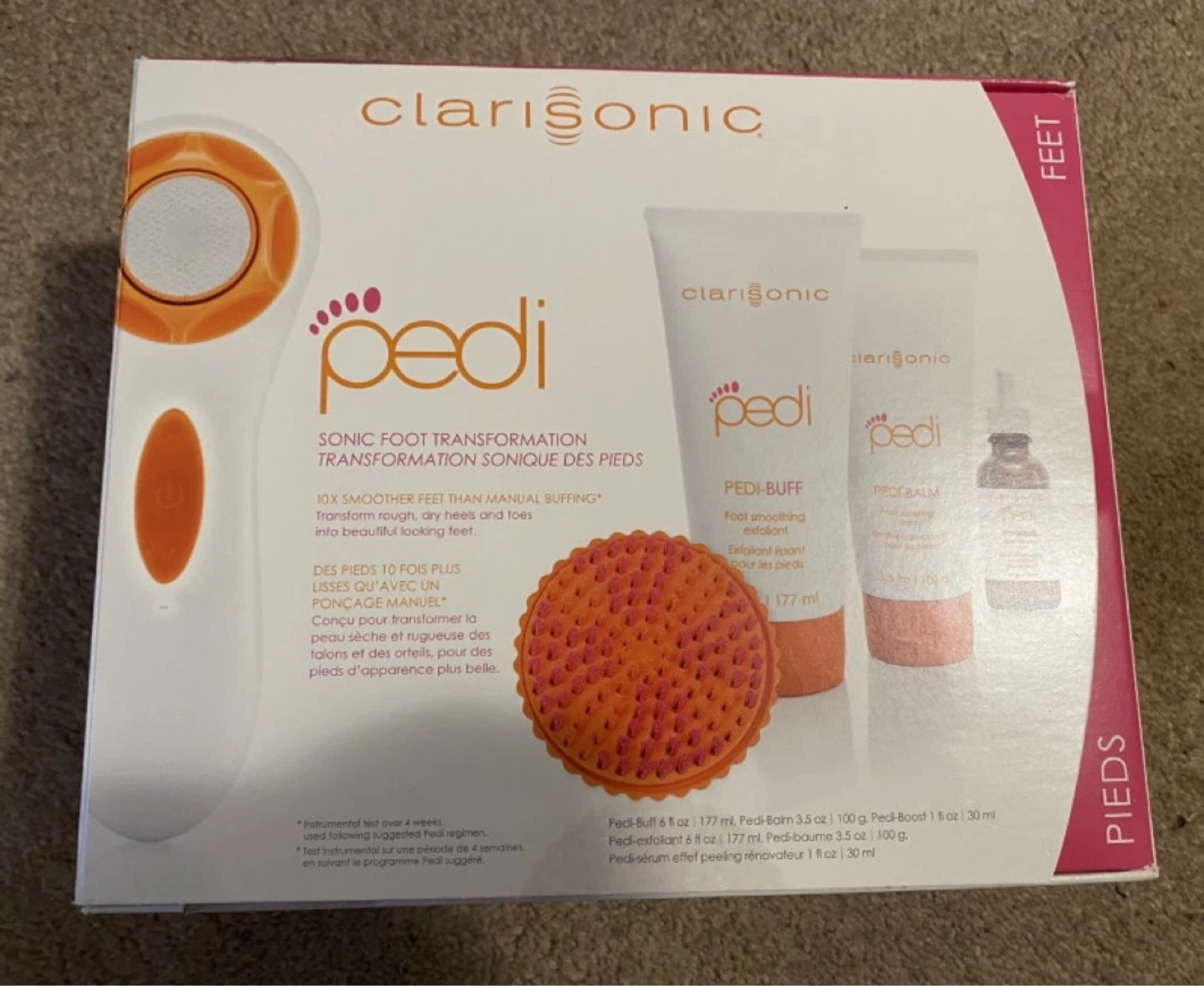 Clarisonic Pedi Sonic Foot care system. Not used