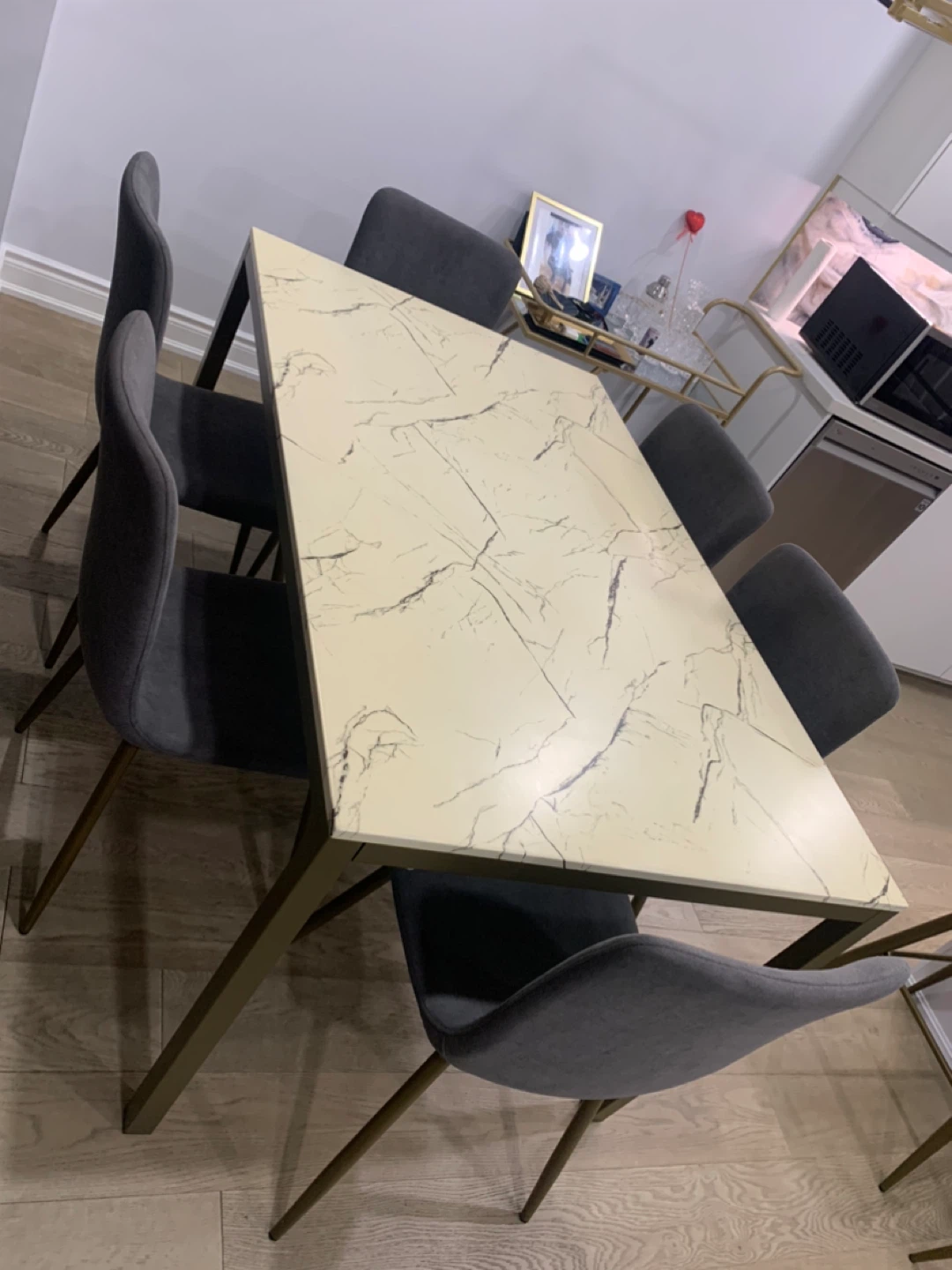 Dining Table Set with 6 Chairs - photo 4