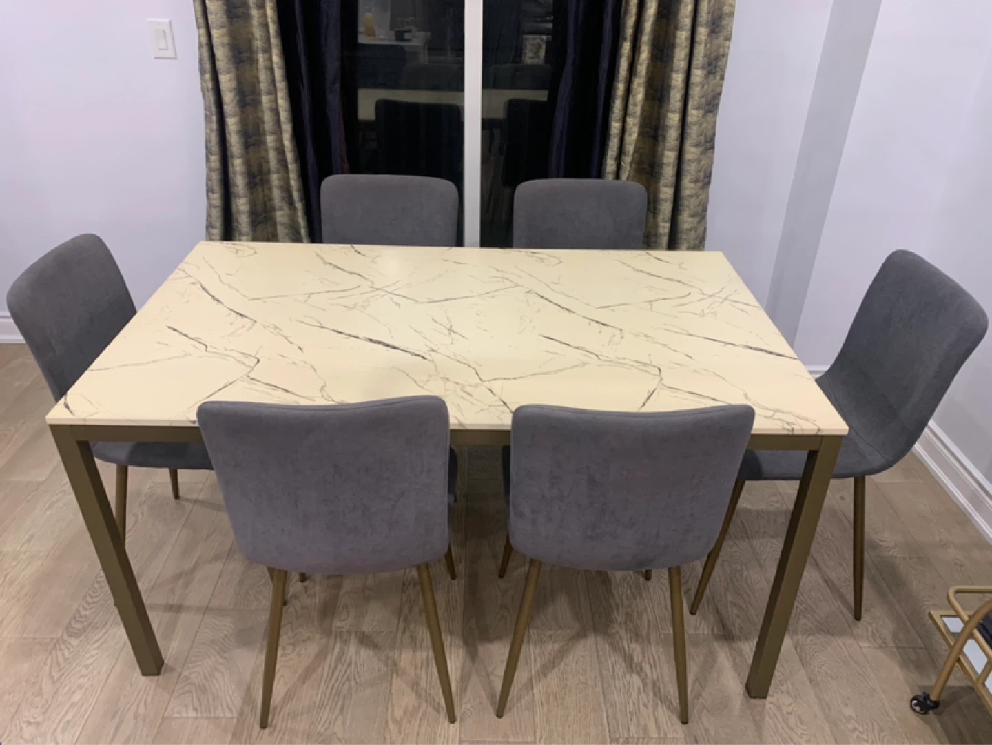 Dining Table Set with 6 Chairs - photo 2
