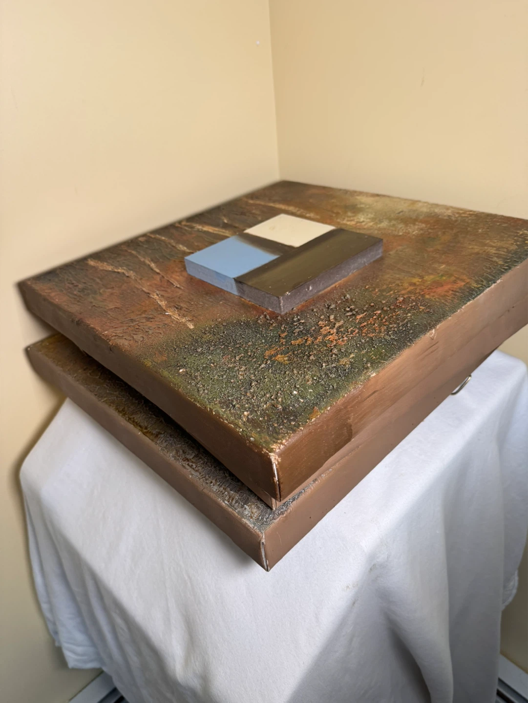 Textured Abstract Wall Art Panel - photo 4