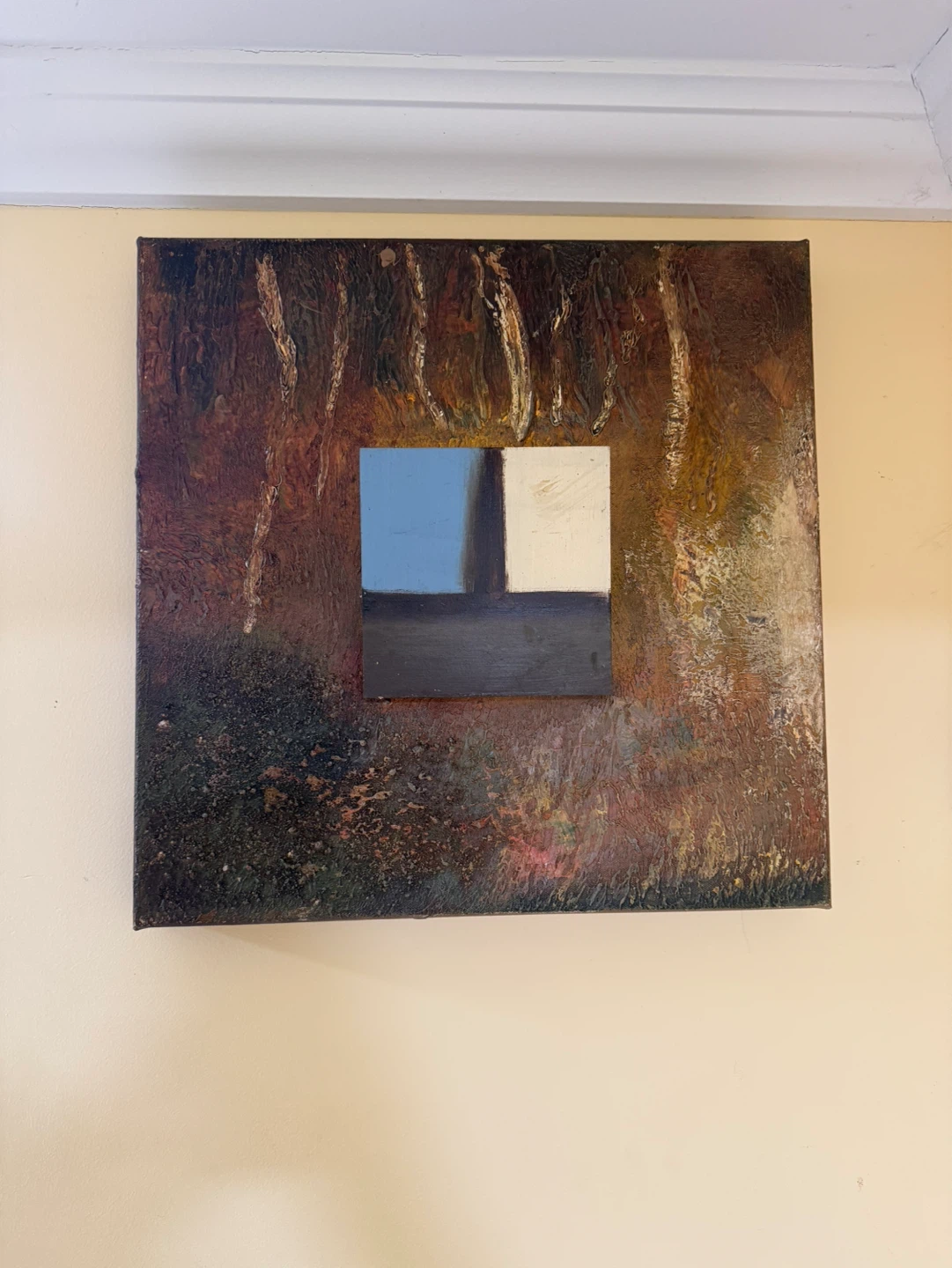 Textured Abstract Wall Art Panel
