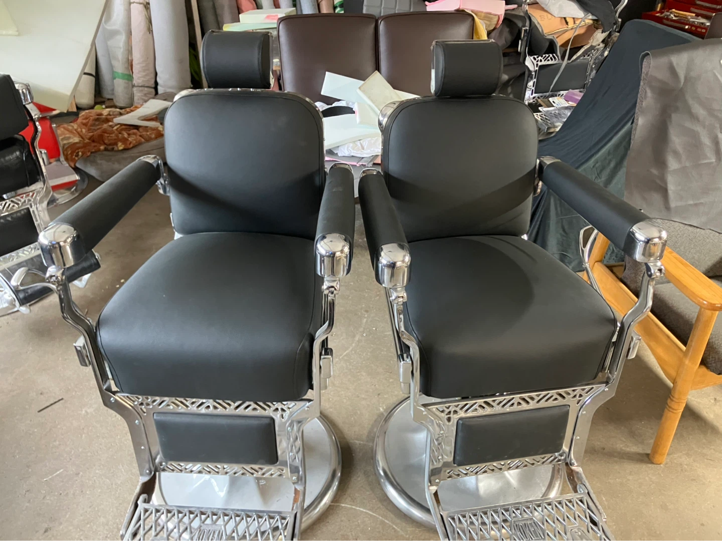 Koken Barber Chairs (Pair)