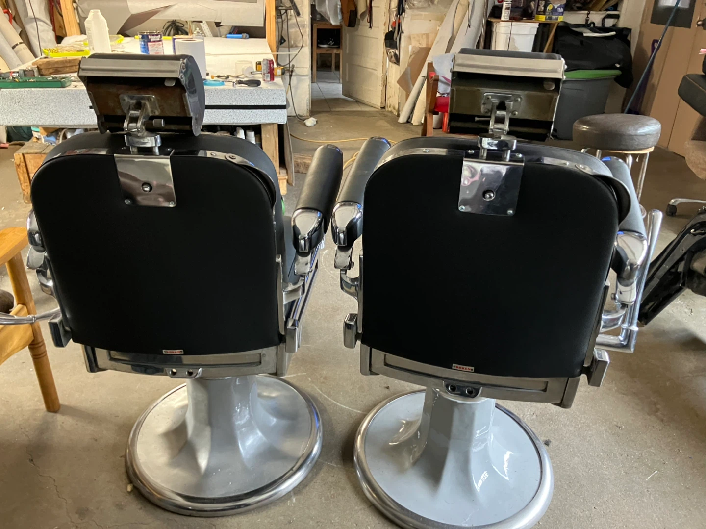 Koken Barber Chairs (Pair) - photo 3