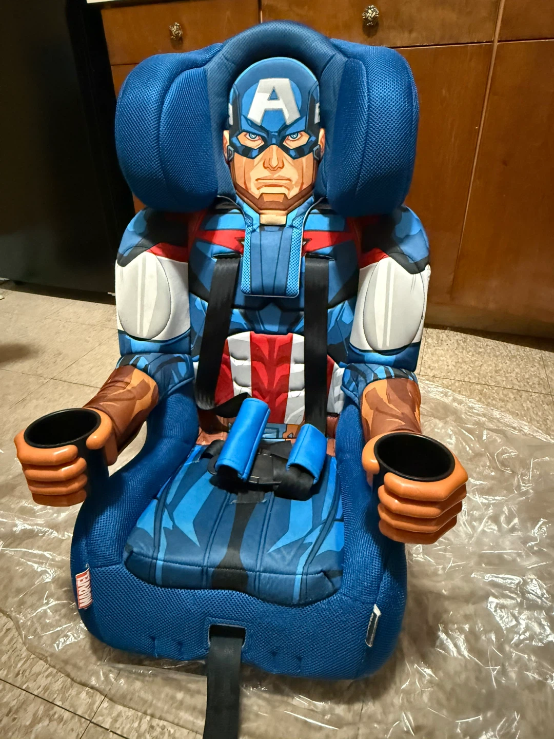 Captain America and Iron Man Toddler Car Seat