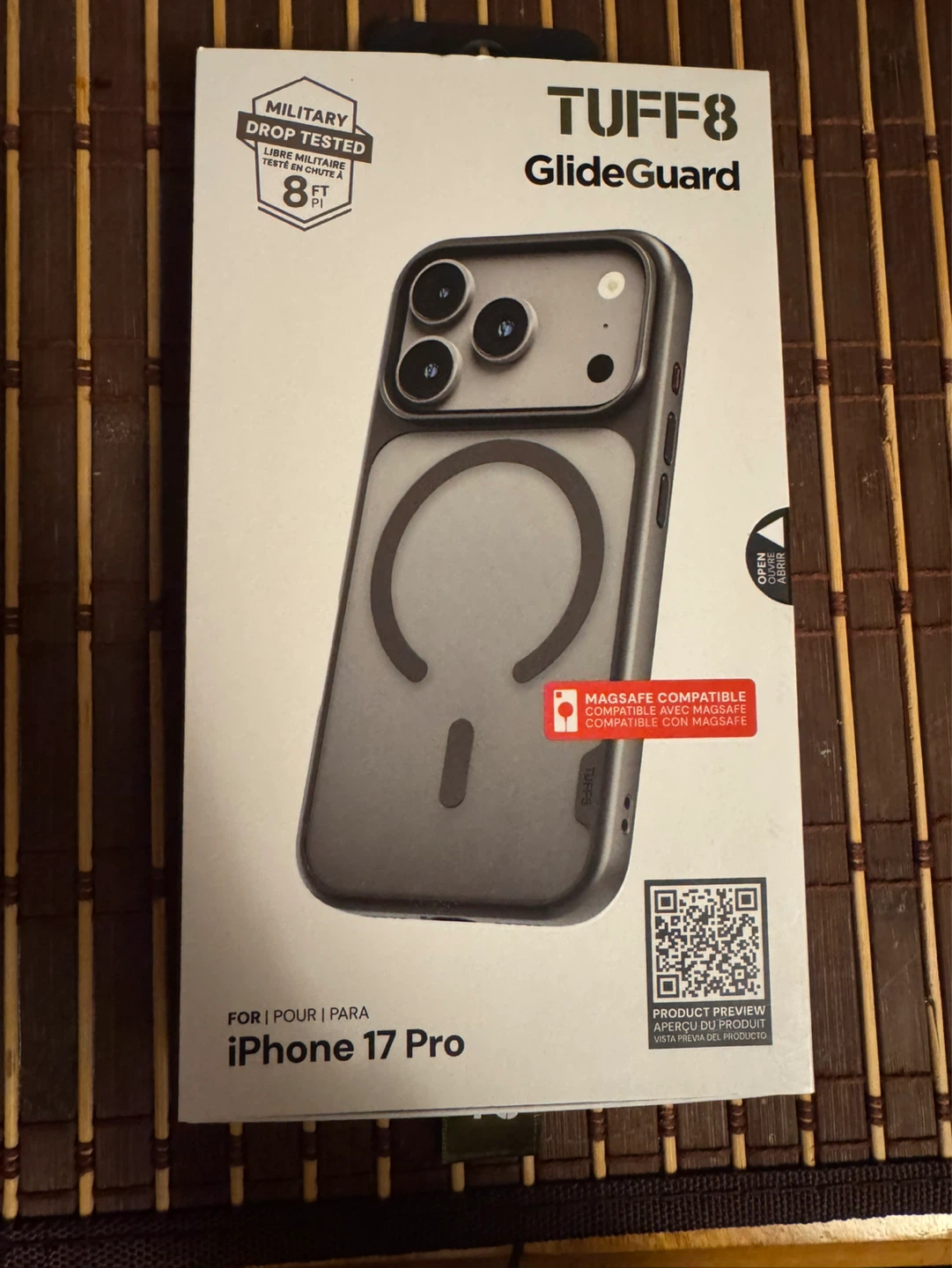 Tuff8 IPhone 17 Pro case