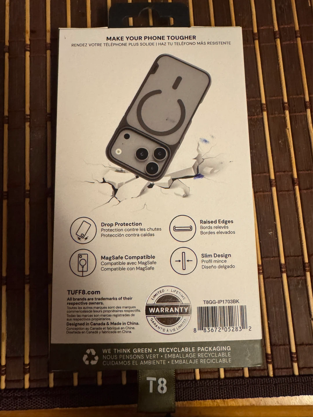 Tuff8 IPhone 17 Pro case - photo 2