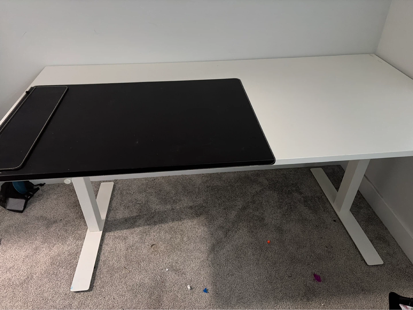 White Standing Desk