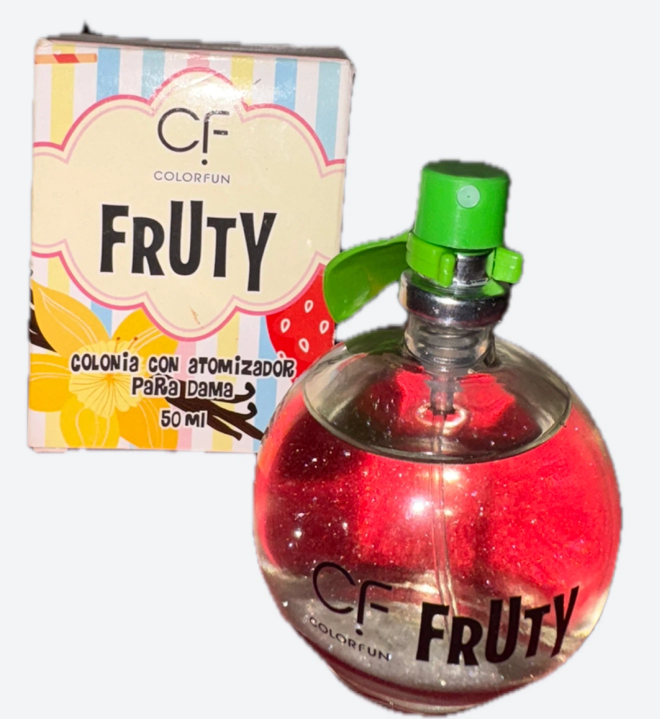 Colorfun FRUTY Colonia con Atomizador Para Dama Perfume