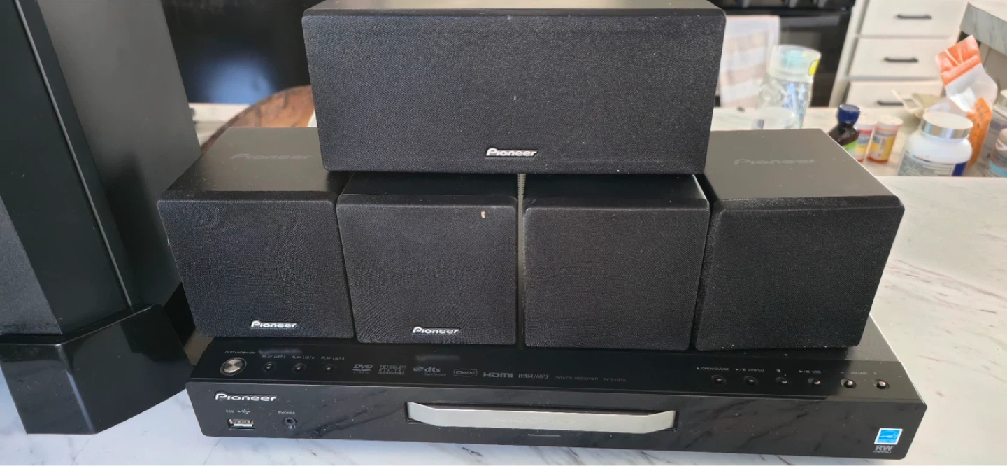 Pioneer Home Theatre System with DVD Receiver - photo 3