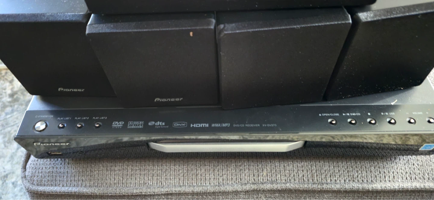 Pioneer Home Theatre System with DVD Receiver - photo 4