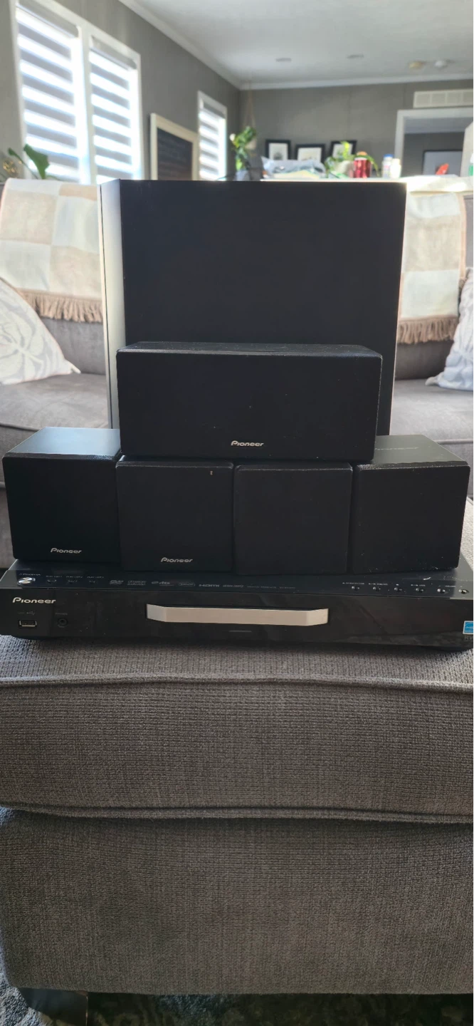 Pioneer Home Theatre System with DVD Receiver