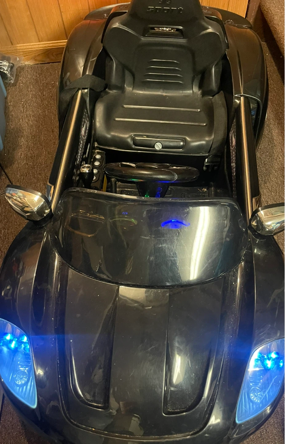 Preowned ride on car for little one