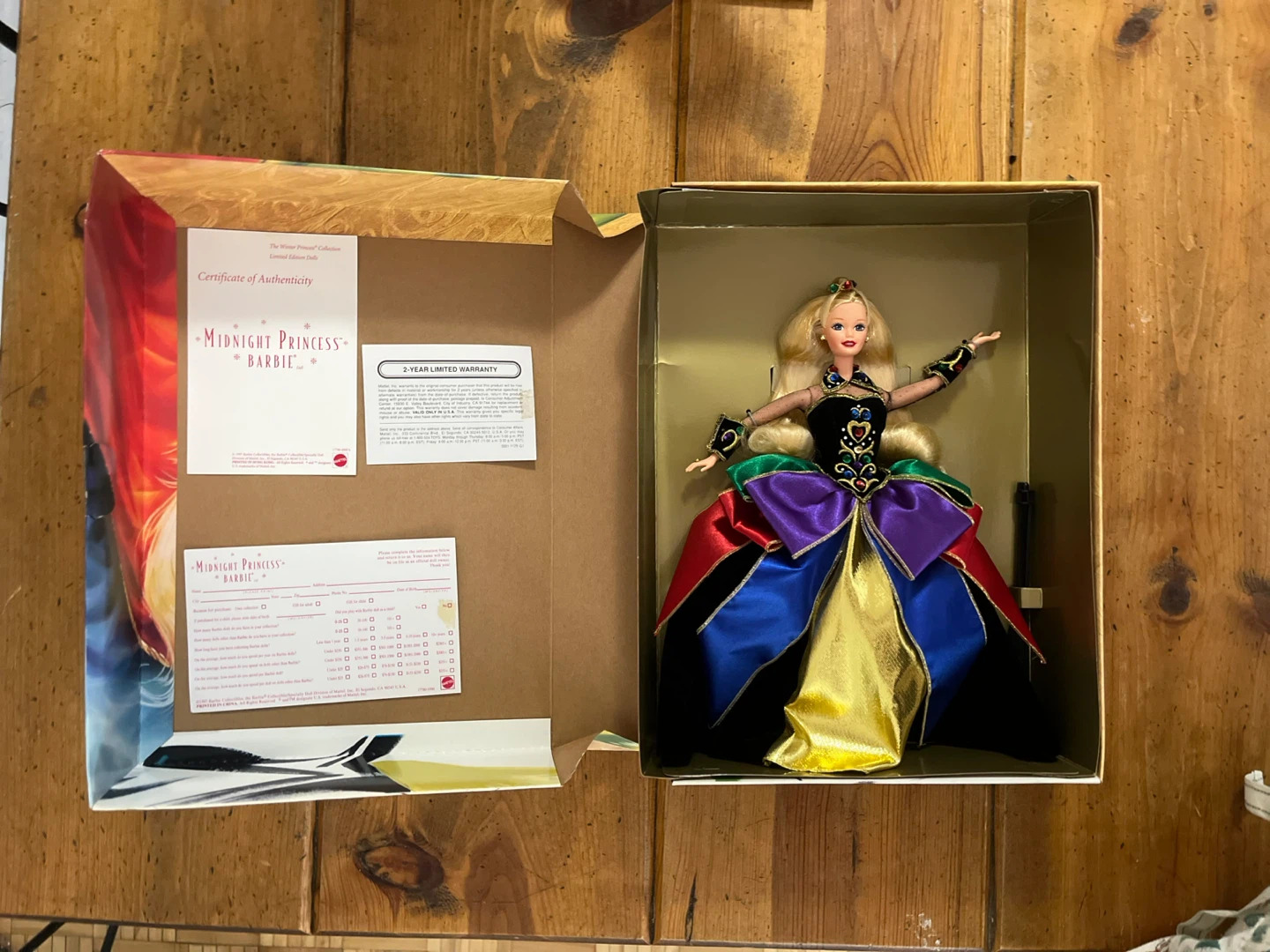 Vintage 1997 Midnight Princess Barbie – Limited Edition (In Box) - photo 3