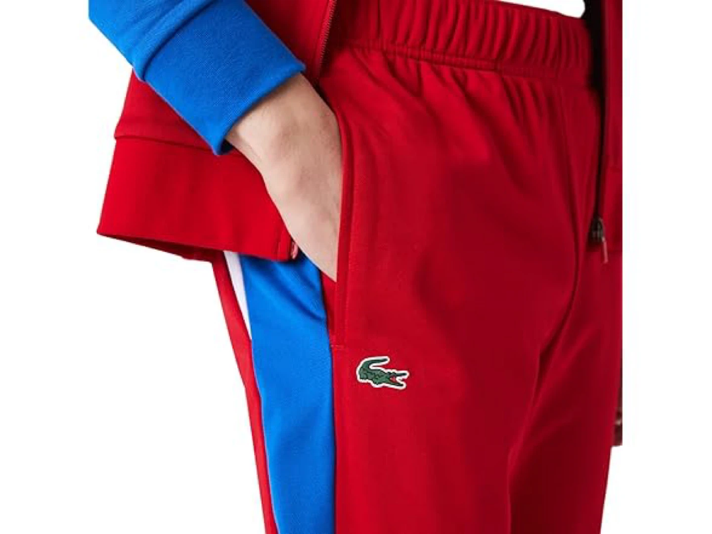 Lacoste Tracksuit Set - Red/Blue size M - photo 4