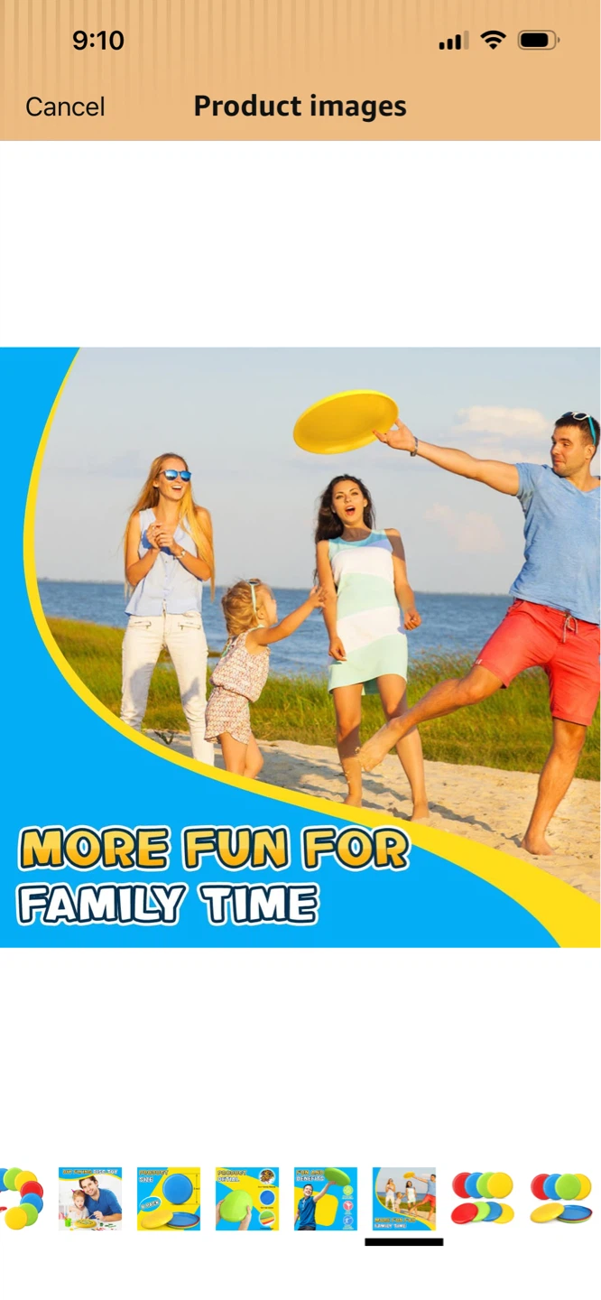 New-Large Size Yellow Flying Disc Toy!