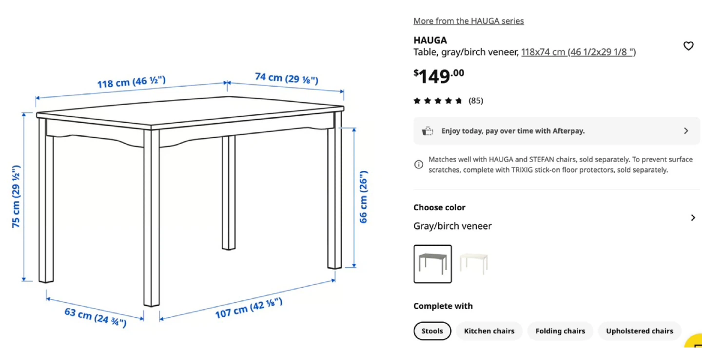 BIG SALE – IKEA Dining Set (Like New!) - photo 2