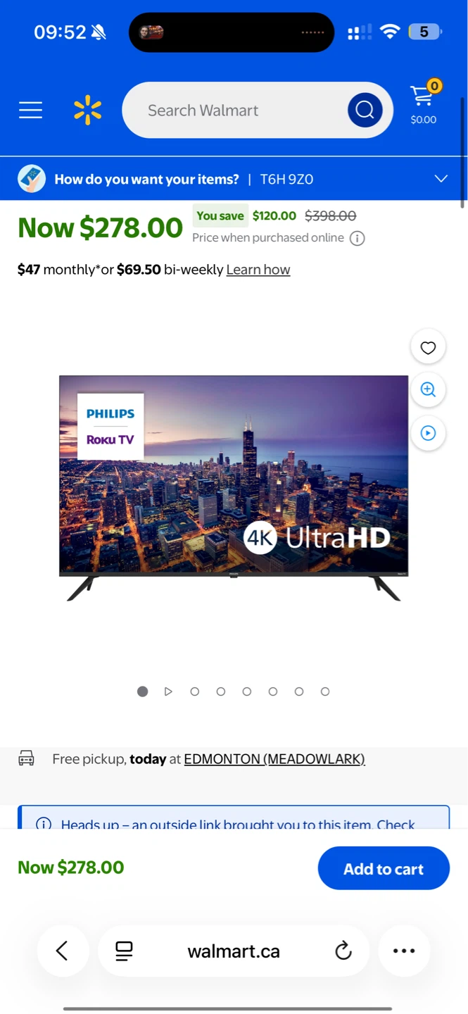 Philips 4K Roku TV
