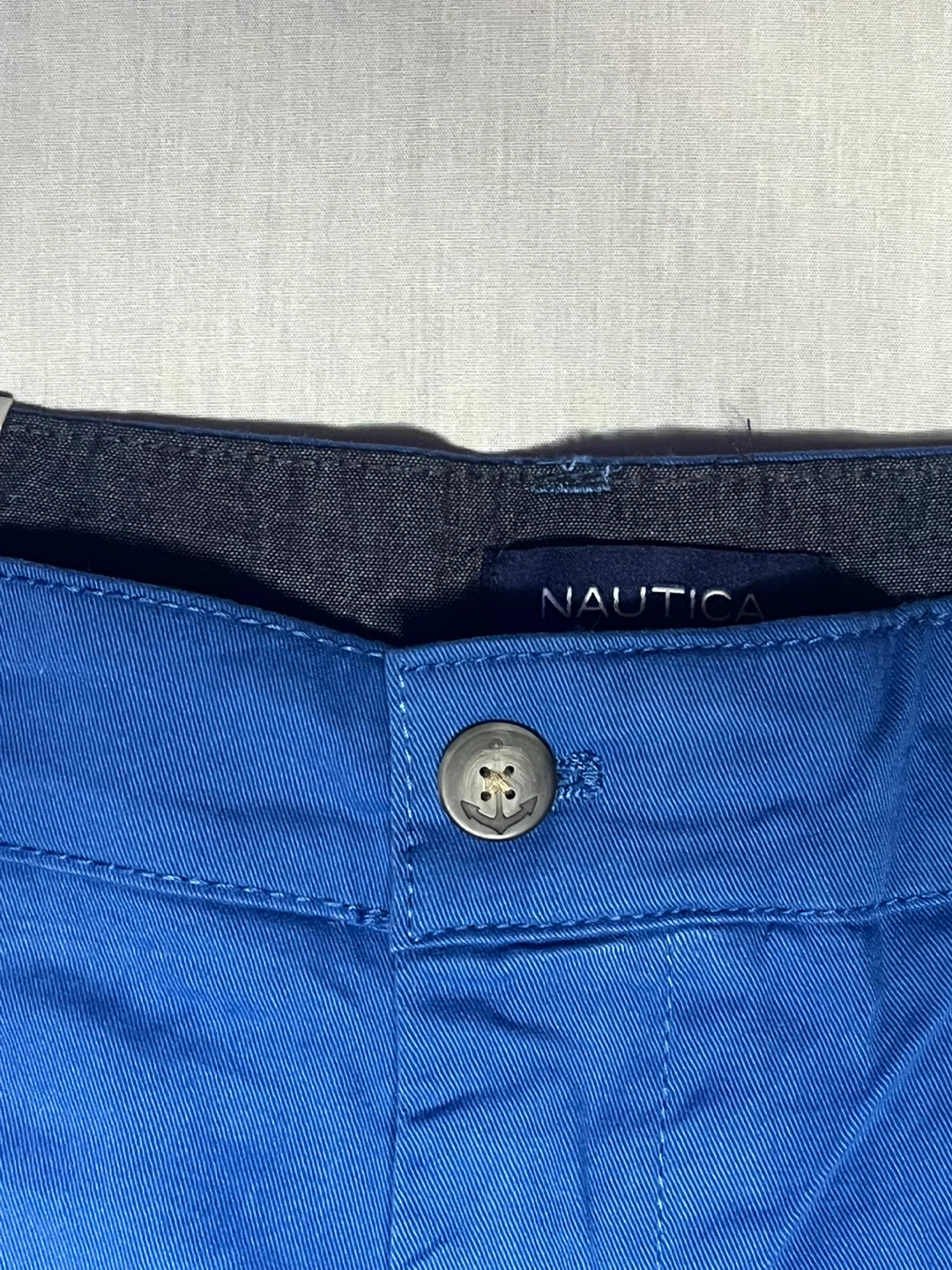Nautica Men's Blue Classic Fit Stretch Shorts - Size 36 x 8.5" - photo 5
