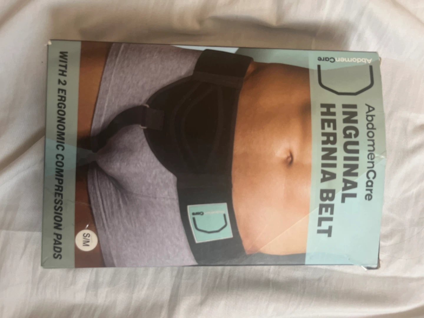 AbdomenCare Inguinal Hernia Belt with 2 Pads