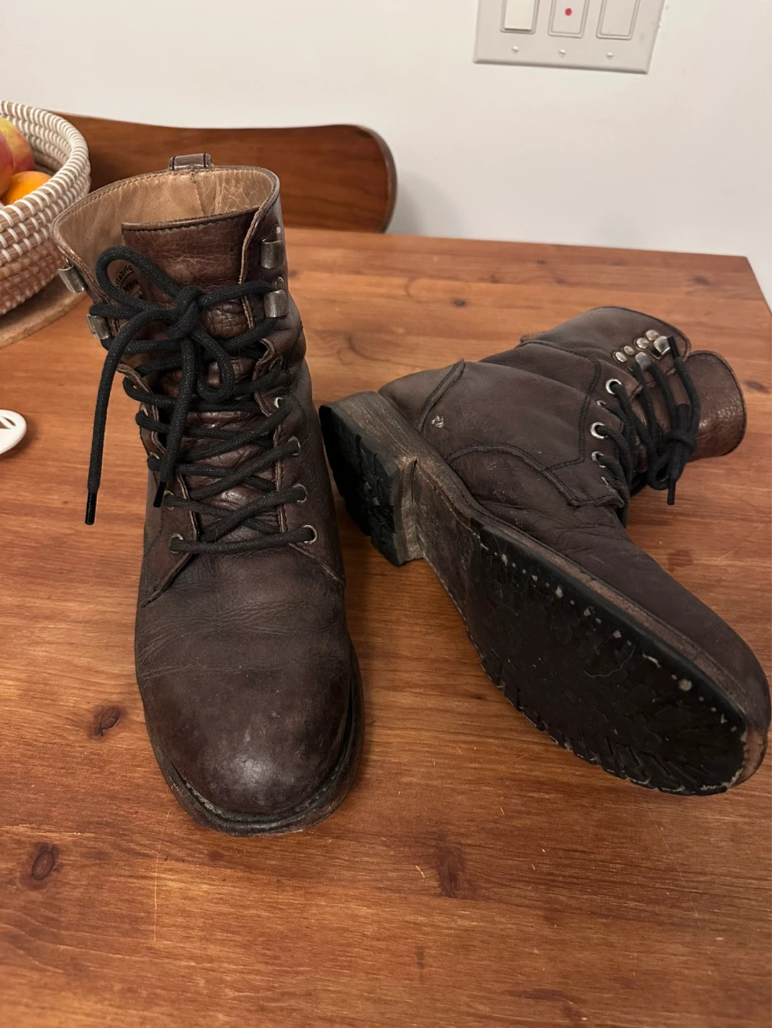 Fluevog Combat Boots M7/W9 - photo 3
