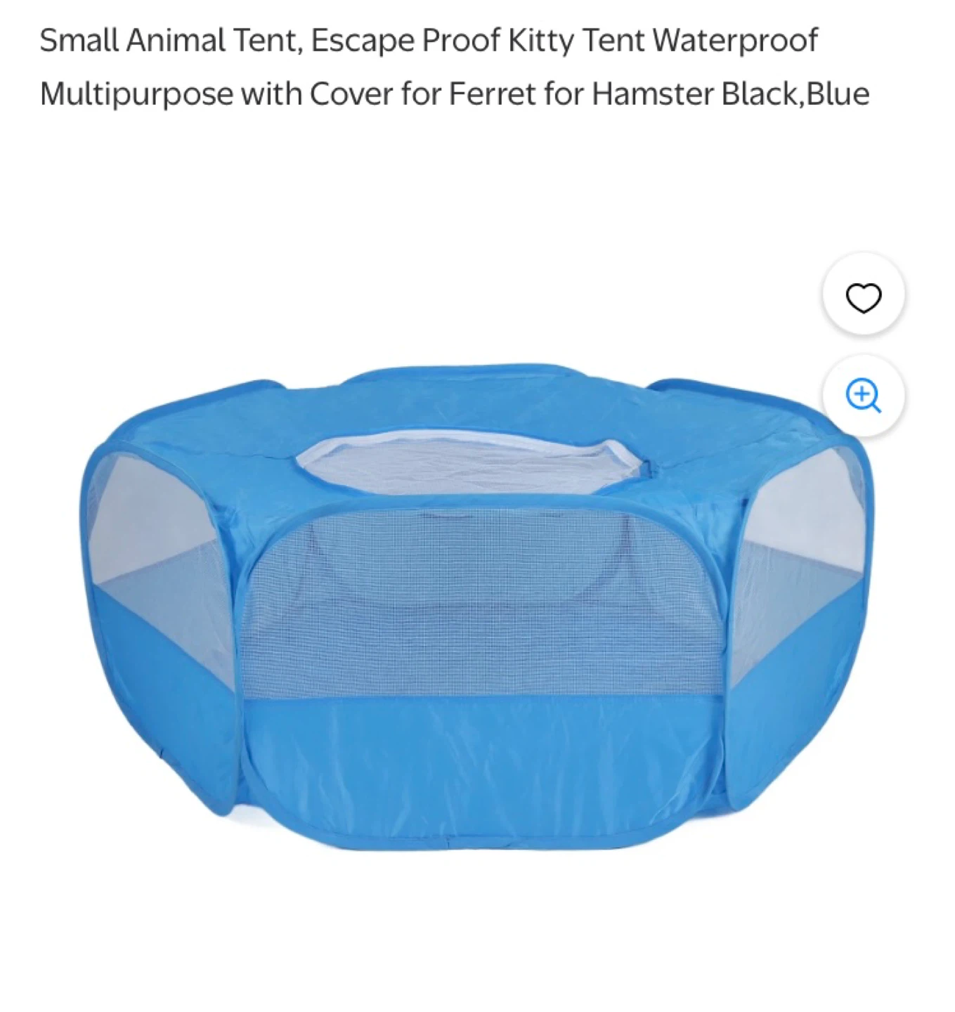 Blue Small Animal Tent - photo 2