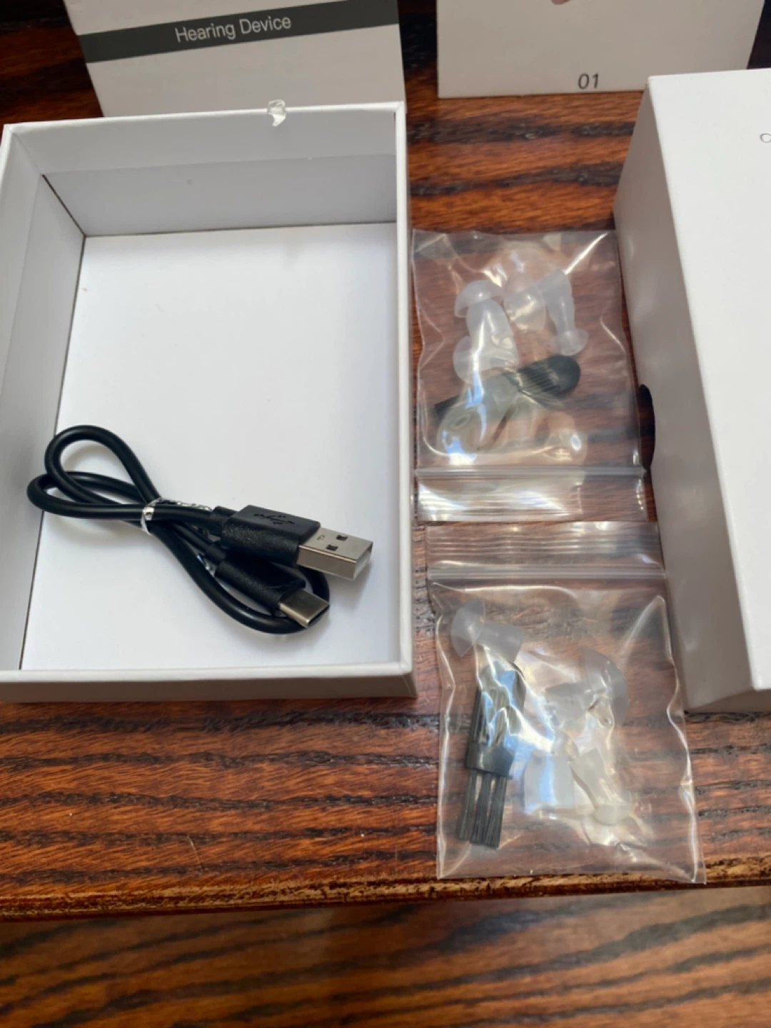 Rechargeable Hearing Aids with Charging Case and Accessories - photo 5