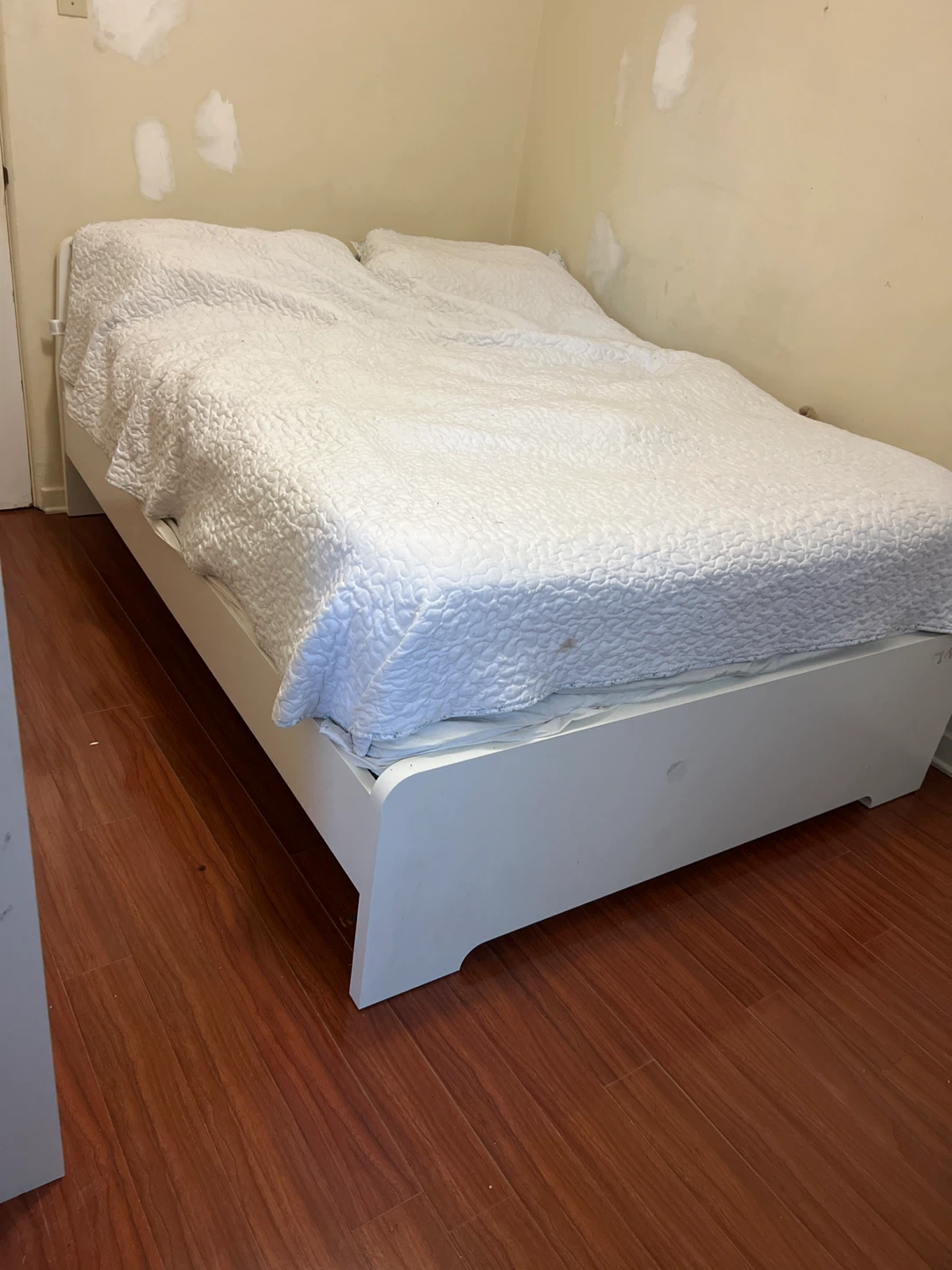 White Bed Frame  Full/Double