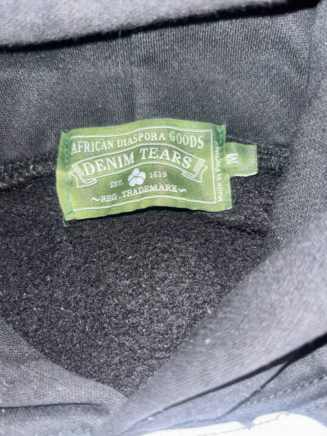 Denim Tears Hoodie Black - photo 2