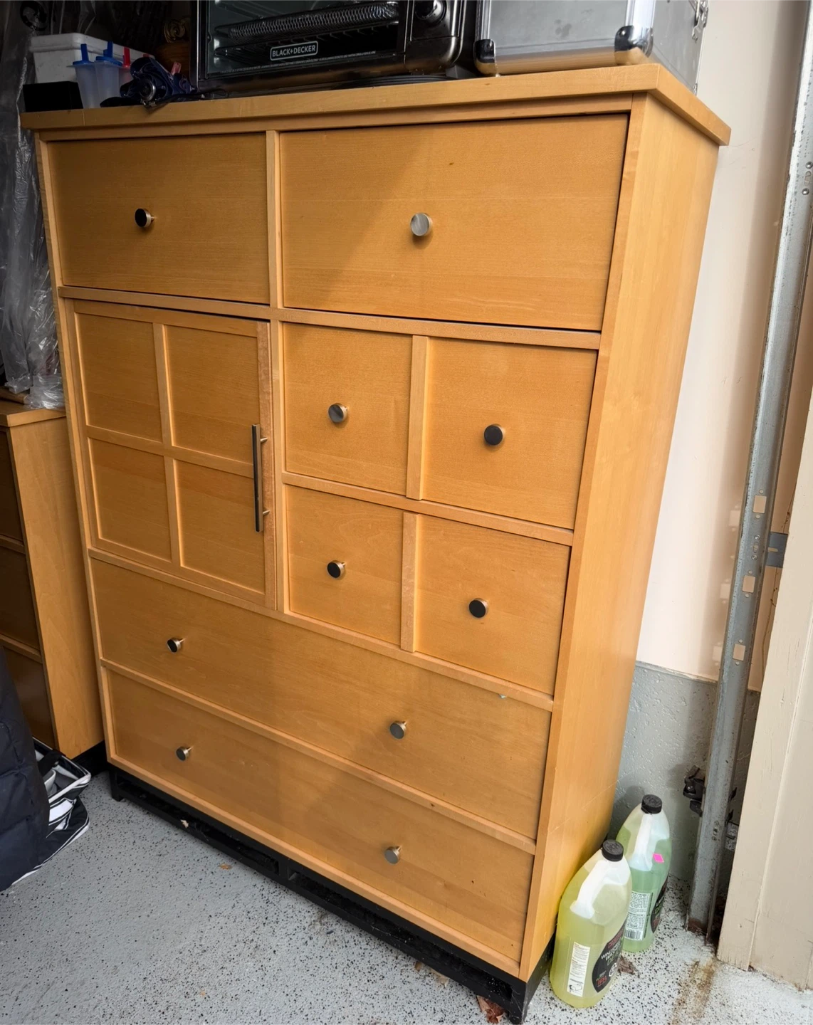 Wooden Dresser with Cabinet