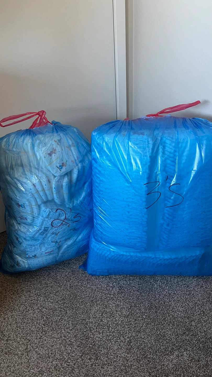 Size 2 & 3 Huggies Diapers - photo 3