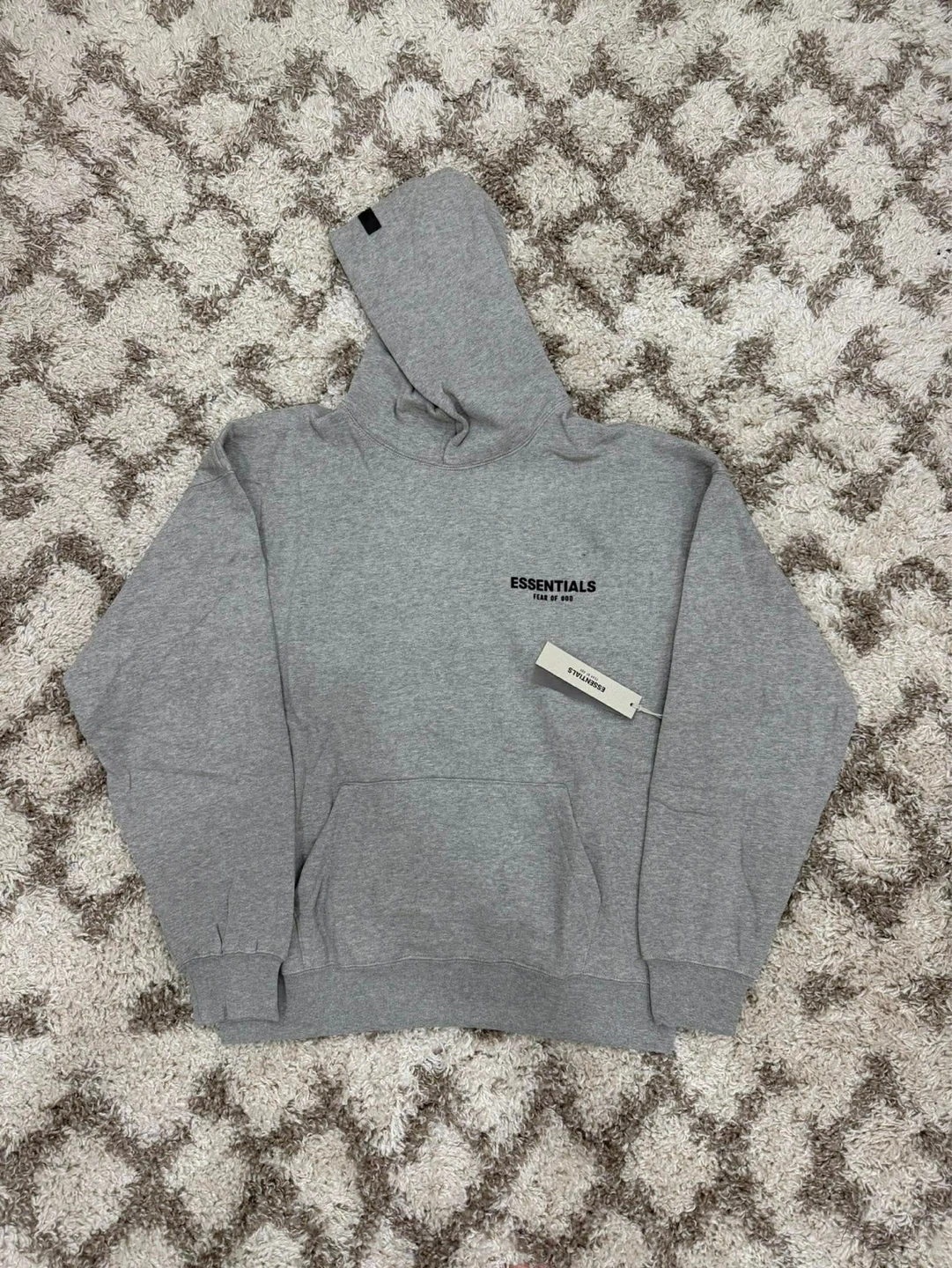 FEAR OF GOD ESSENTIALS Grey Hoodie - photo 2