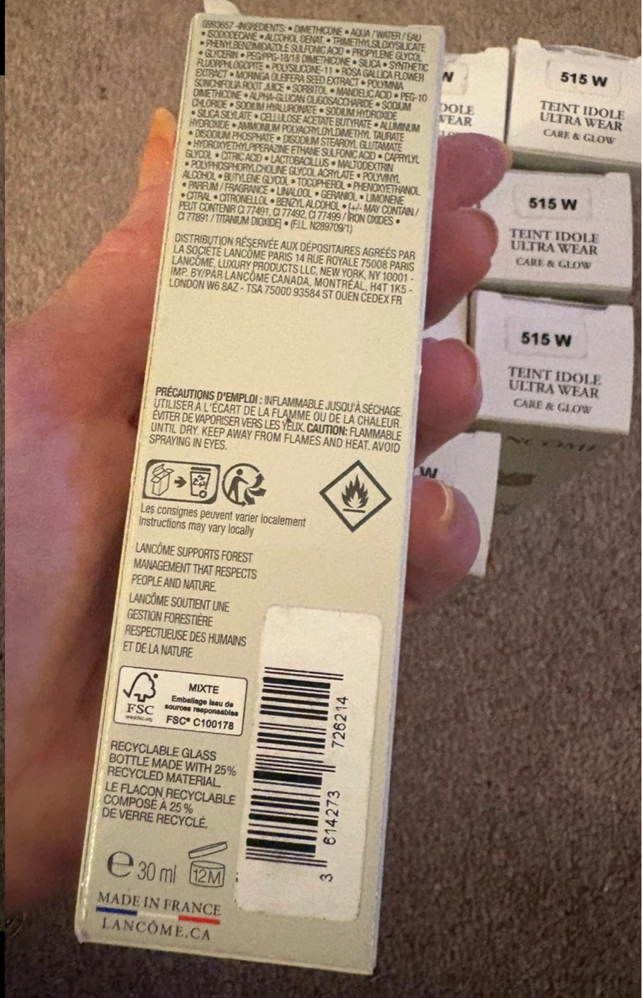 Ten - Lancome ultra wear care & glow foundations. Not used. - photo 5