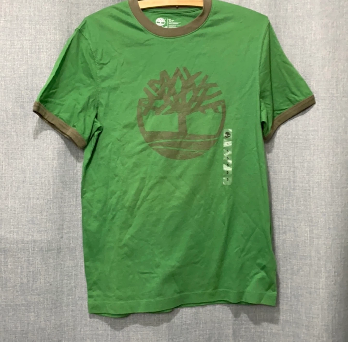 Timberland Green Cotton T-Shirt - Size S/P