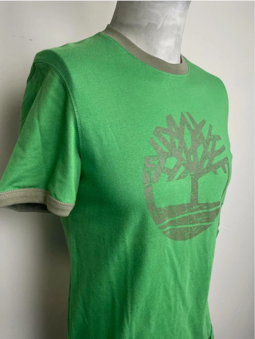 Timberland Green Cotton T-Shirt - Size S/P - photo 5