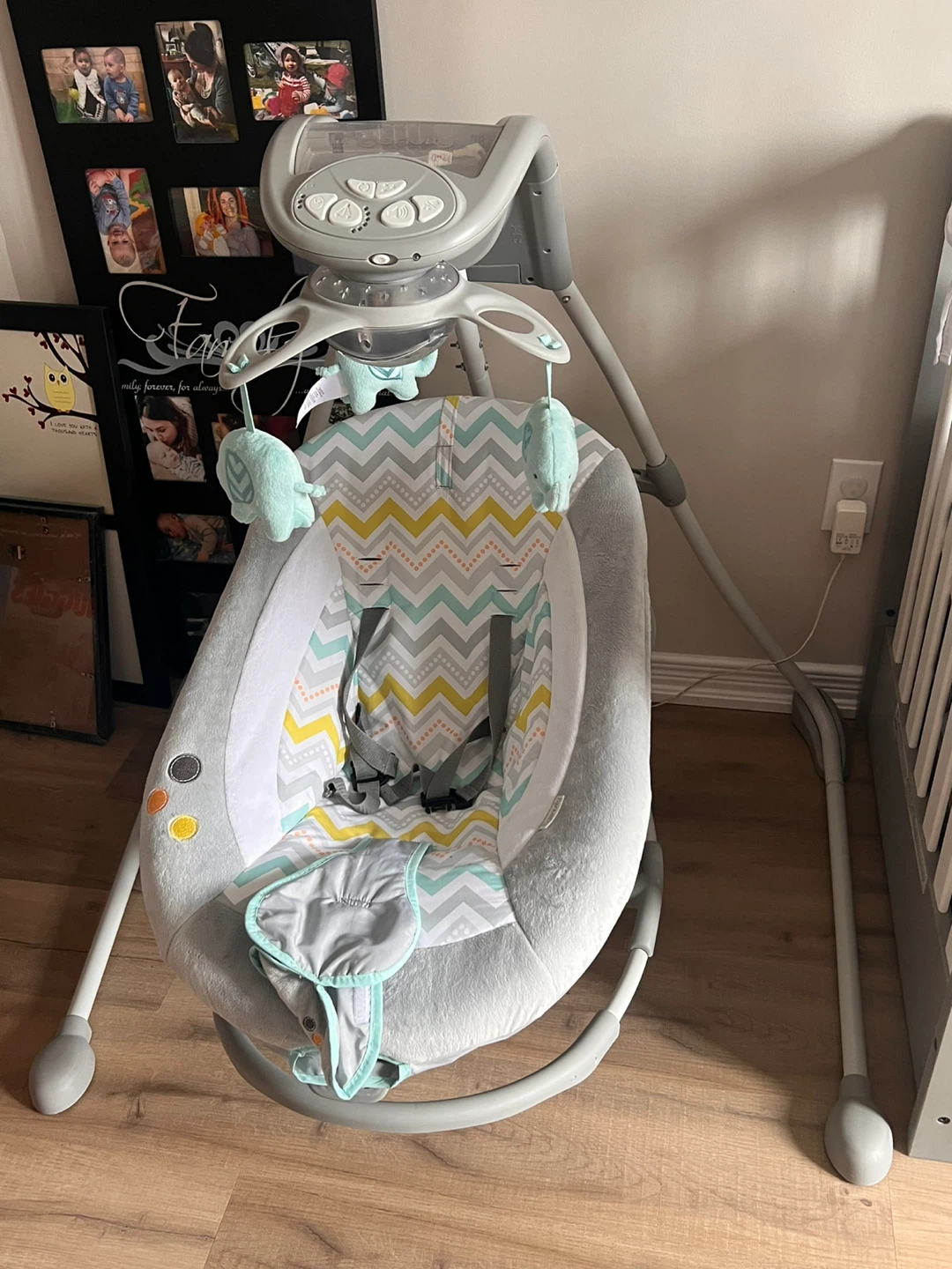 EUC Ingenuity InLighten 2 in 1 Baby Swing - photo 2