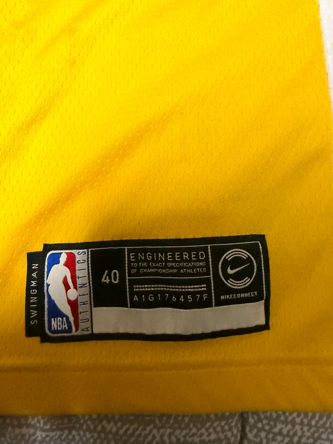 Nike Stephen Curry Golden State Warriors Jersey-Size 40 - photo 5