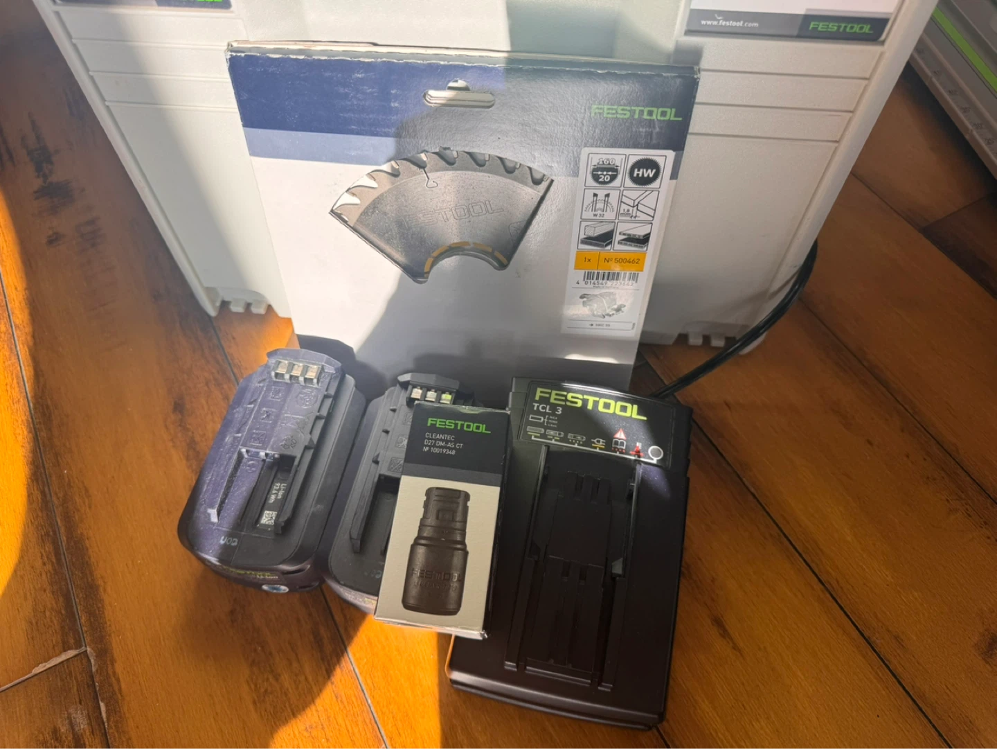 Festool HKC 55 EB Circular Saw System with Track and Batteries - photo 2