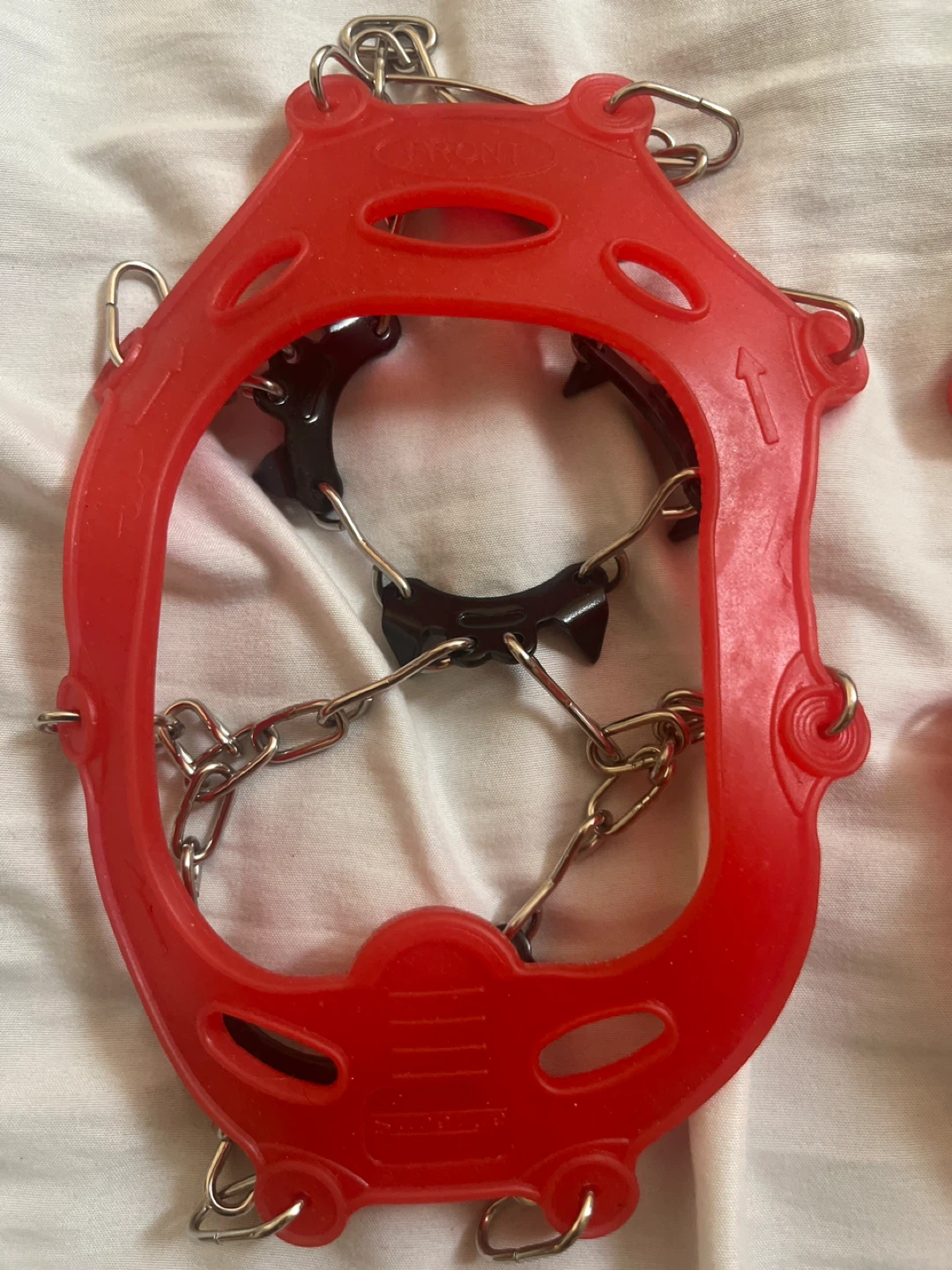 Red Shoe Ice Cleats / Traction Spikes - Pair - photo 3