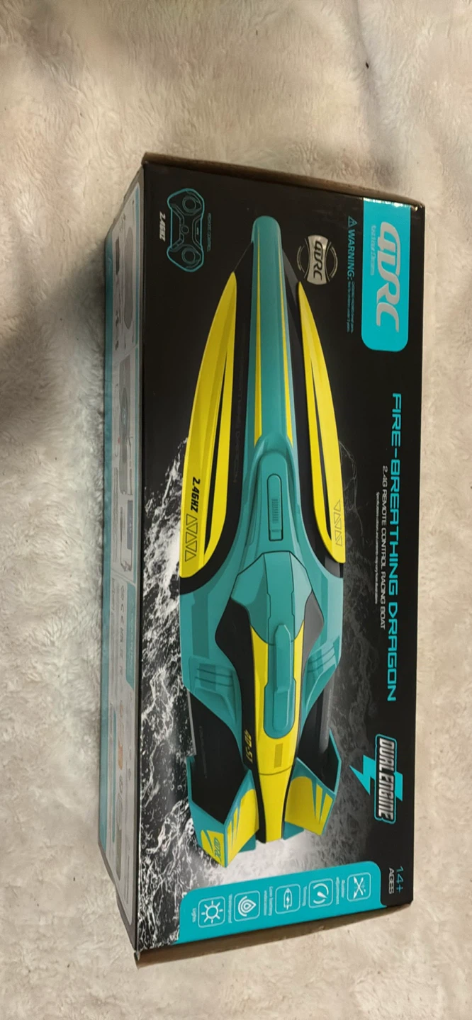 QDRC Fire-Breathing Dragon Remote Control Boat - photo 5